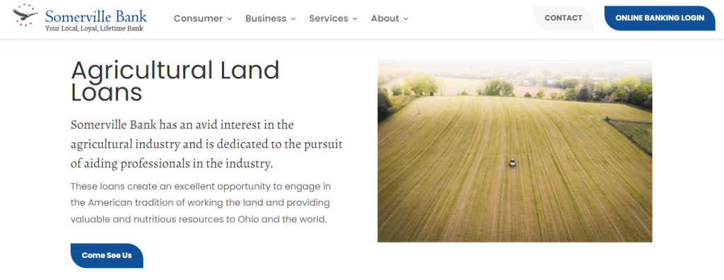 Agricultural Lending Page