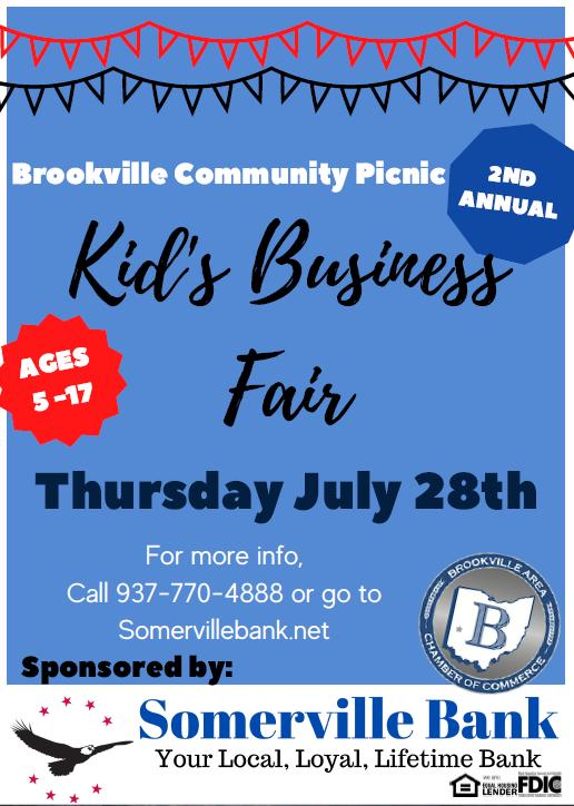 Kids Business Fair July 28