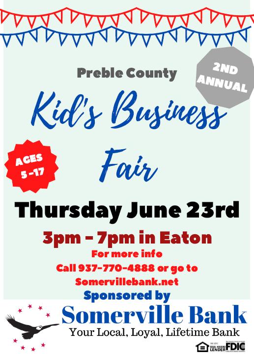 Kids Business Fair June 23